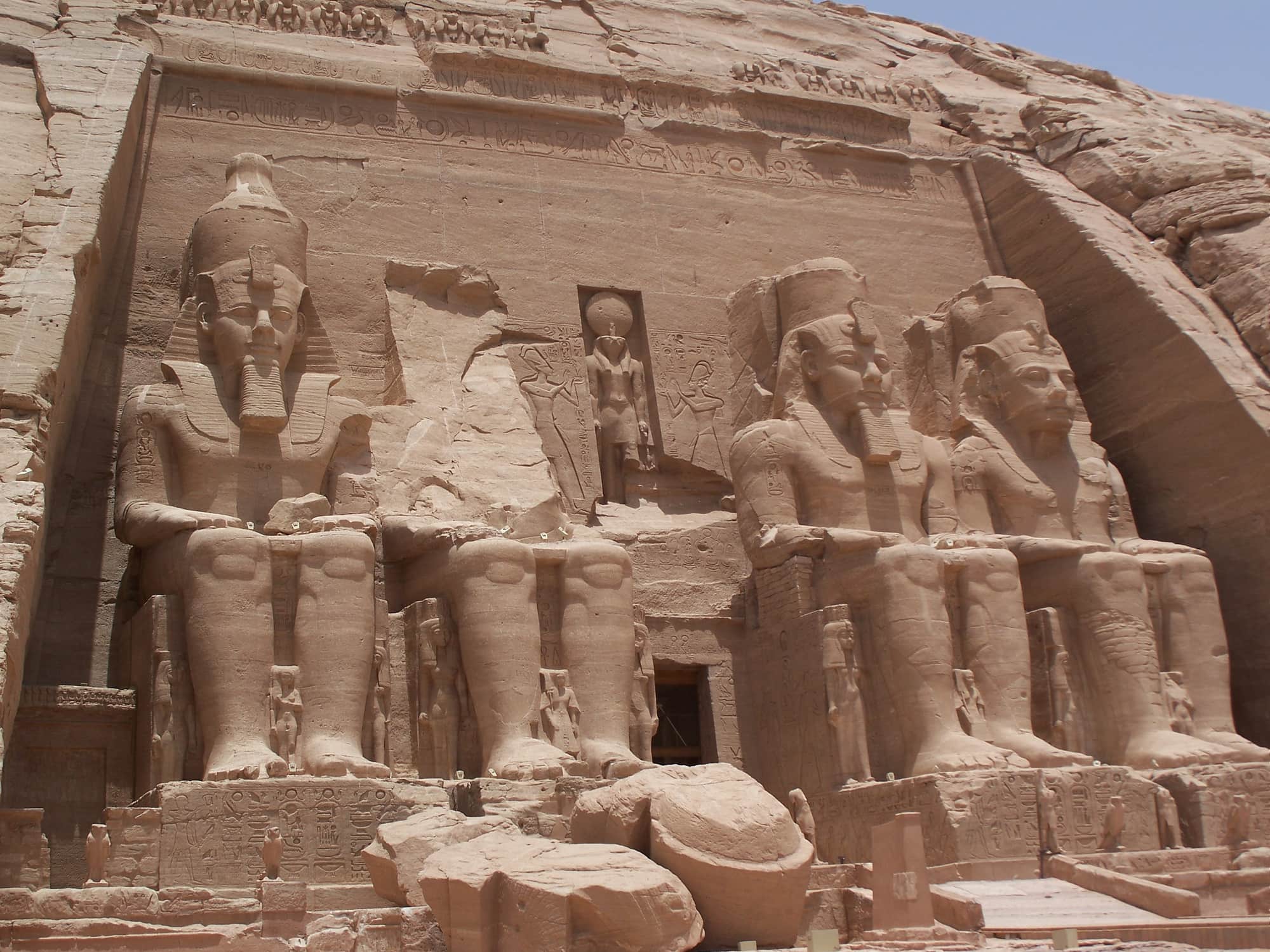 Temples of Abu Simbel on Lake Nasser