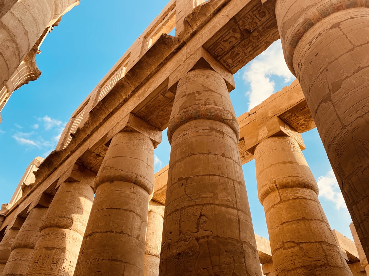 Columns of Karnak Temple