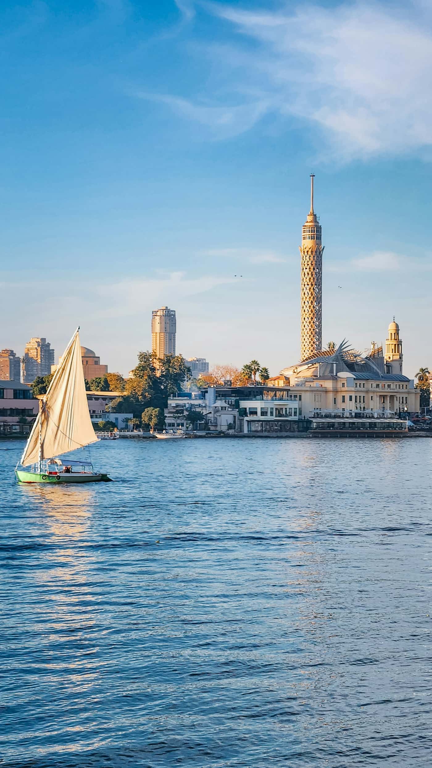 The Nile River in Cairo