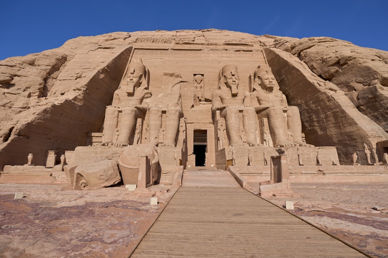 Abu Simbel temples of Ramses II