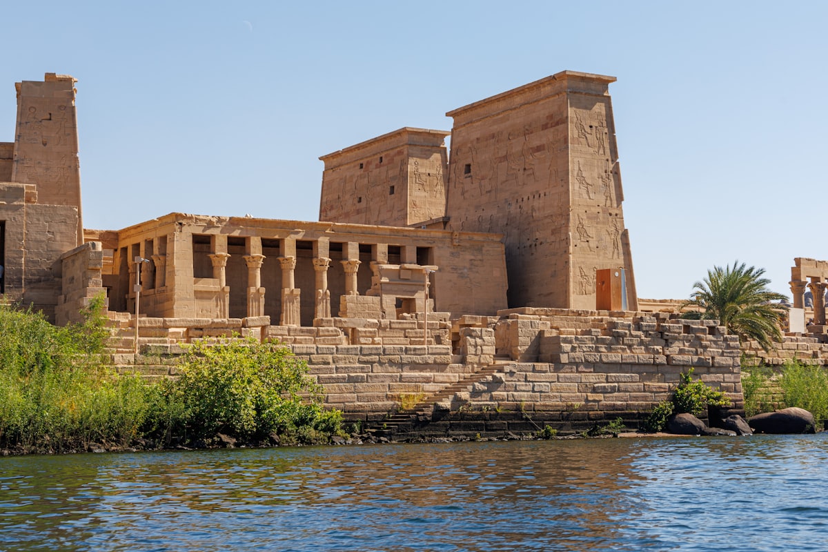 View of the Nile at Aswan