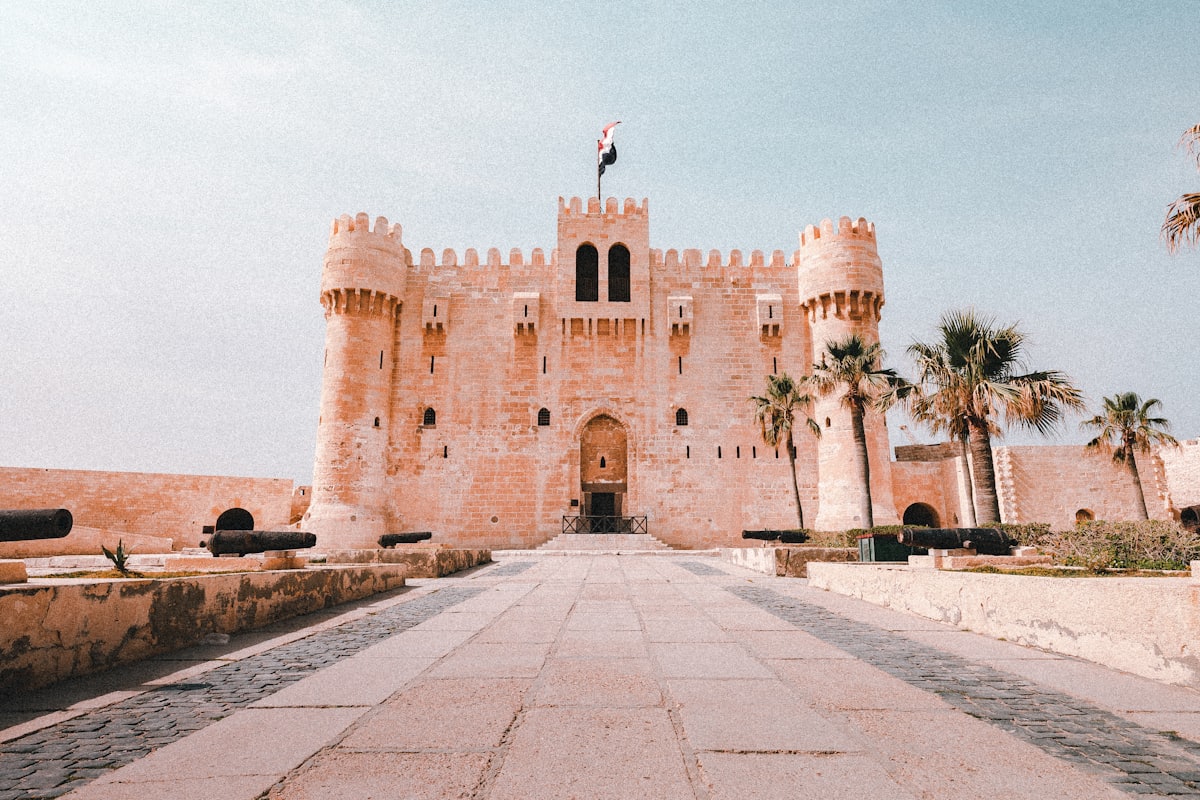 Qaitbay Citadel in Alexandria