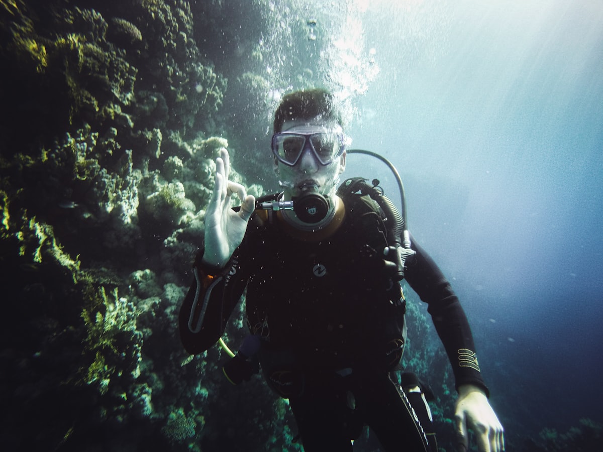 Scuba diving in the Red Sea