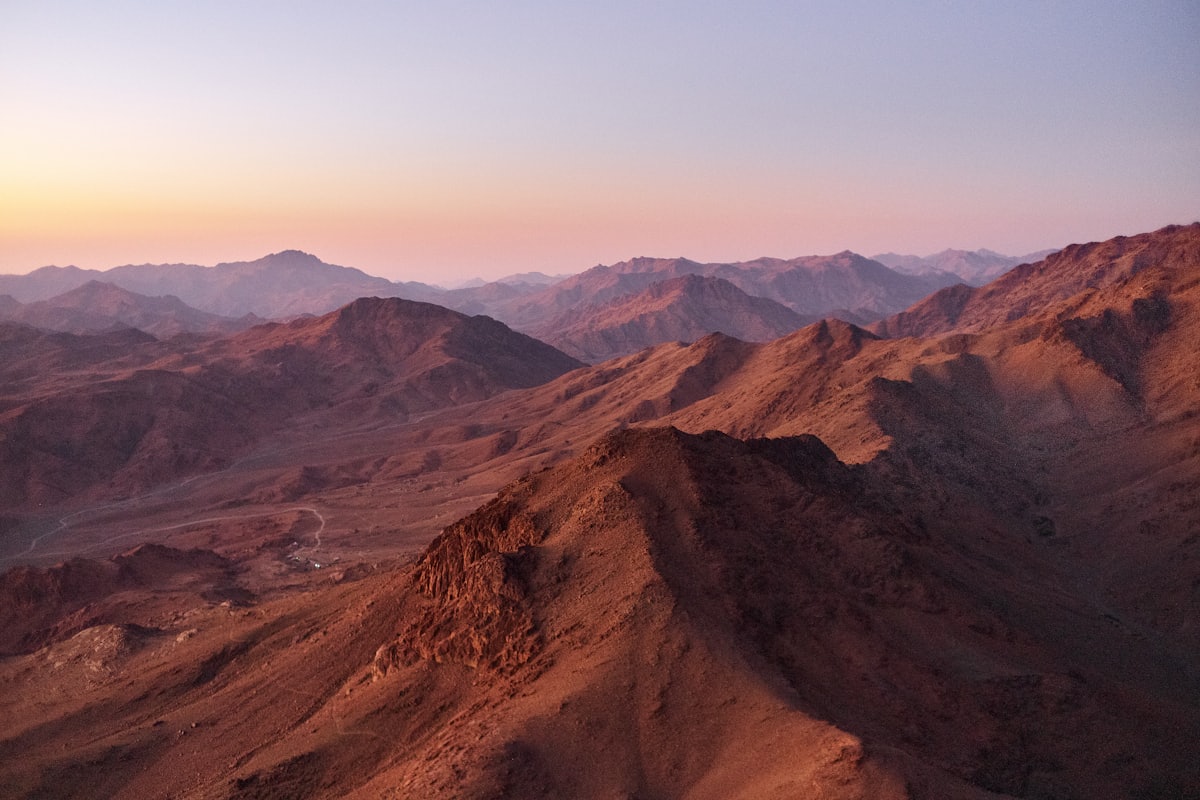 Montañas de la península del Sinaí