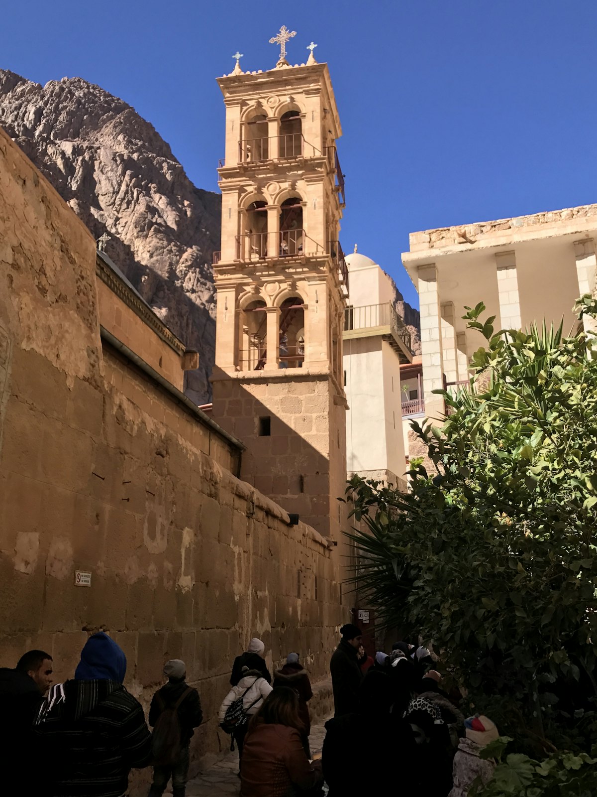 Monasterio de Santa Catalina en las montañas del Sinaí